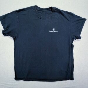 Smith & Wesson T-Shirt Mens XL Black American Original Graphic Tee